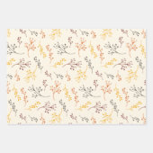 Herfst Falling Leaves Inpakpapier Vel (Voorkant 2)