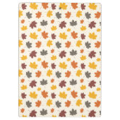 Herfst Falling Leaves Klembord (Achterkant)