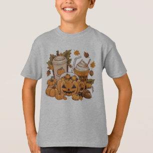 Herfst Familie Halloween Thanksgiving Schattig Her T-shirt