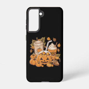 Herfst Familie Halloween Thanksgiving Schattige He Samsung Galaxy Hoesje