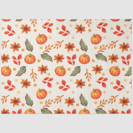 Herfst Fantasy A Tissue Paper Tissuepapier (Voorkant)