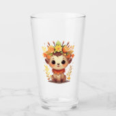 Herfst fauna glas (Voorkant)
