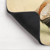 Herfst fazant in goudveld muismat (Hoek)