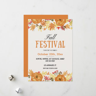 Herfst Feest Feestdagenkaart