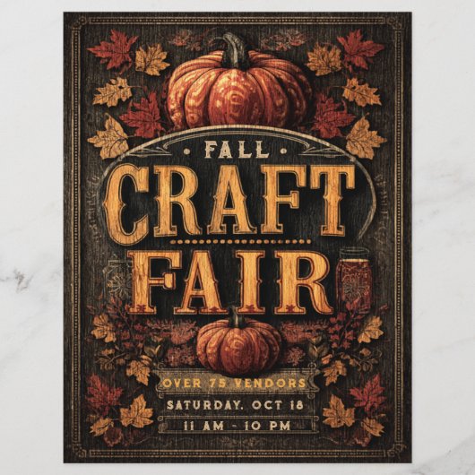 Herfst Festival Flyer (Voorkant)