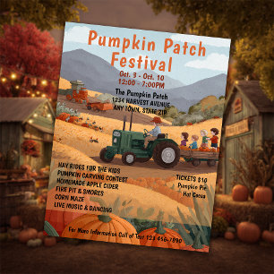 Herfst Festival Flyer