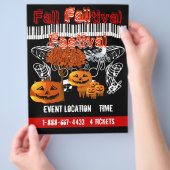 Herfst Festival Halloween Event of Herfst Event Fl Flyer (Hand)