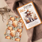 Herfst Festival Oogstfeest Halloween Kaart