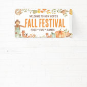 Herfst Festival Welkomstbord Spandoek (Insitu)