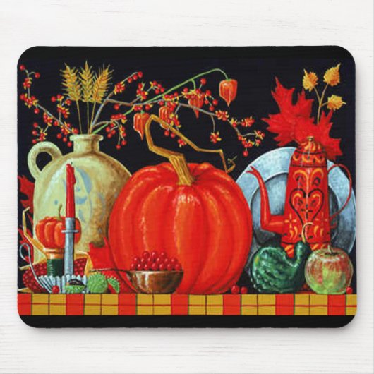 Herfst Festive Table Muismat (Voorkant)