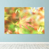 Herfst Filigree Canvas afdrukken (Insitu (Houten vloer))