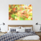 Herfst Filigree Canvas afdrukken (Insitu (Slaapkamer))