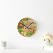 Herfst Filigree Clock Ronde Klok (Huis)