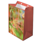Herfst Filigree Gift Bag Medium Cadeauzakje (Achterkant Gekanteld)