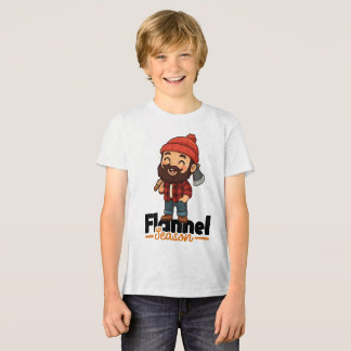 Herfst Flanel Seizoen Tri-Blend Shirt