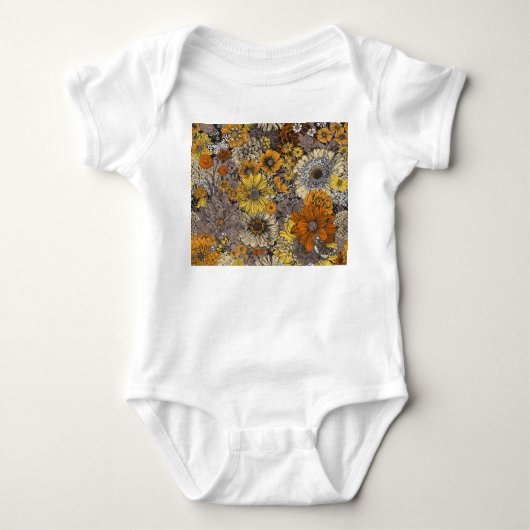 Herfst Flora & Fauna: 70s Retro Romper (Voorkant)
