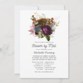 herfst Floral Bouquet Shower per Mail Kaart (Voorkant)