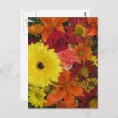 Herfst Floral Briefkaart (Voorkant / Achterkant)