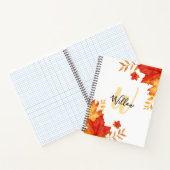 Herfst Floral Notitieboek (Binnen)