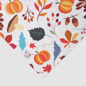 Herfst Floral Pattern Tissuepapier (Detail)