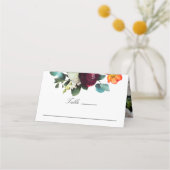 Herfst Floral Rustic Elegant Wedding, vers (Voorkant)