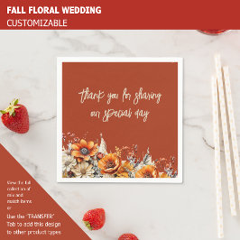 HERFST FLORAL SERVET