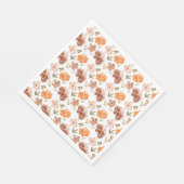 Herfst Floral servetten Herfst Oogst servetten (Hoek)