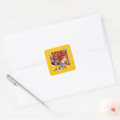 Herfst Floral Sticker (Envelop)