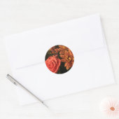 Herfst Floral Wedding Stickers en Envelope Seals (Envelop)