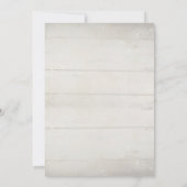 Herfst Floral Yellow in Perzikkleurige Rozen met o Kaart (Achterkant)