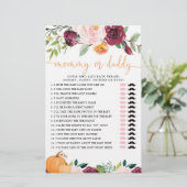 Herfst florale pompoenen (Staand voorkant)