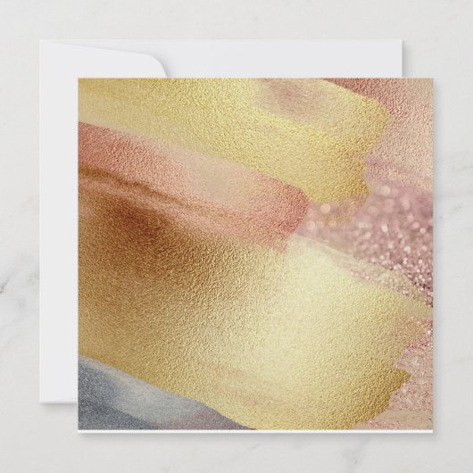 Herfst Florals sparen de Aankondiging van de Datum (Achterkant)