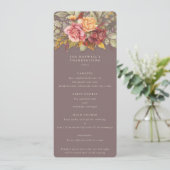 Herfst Florals Thanksgiving Flat 4 Cursus Menu (Staand voorkant)