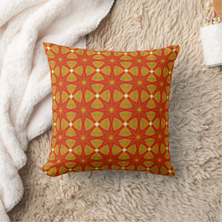 Herfst Flower geometrisch patroon Kussen