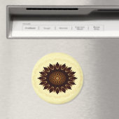 Herfst Flower Mandala..... Magneet (Insitu (Vaatwasser))