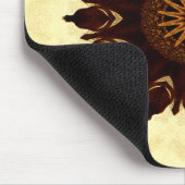 Herfst Flower Mandala..... Muismat (Hoek)