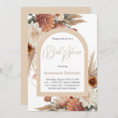 Herfst Flowers Arch Vrijgezellenfeest | Kaart (Voorkant / Achterkant)