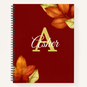 Herfst Flowers Spiraal Notitieboek