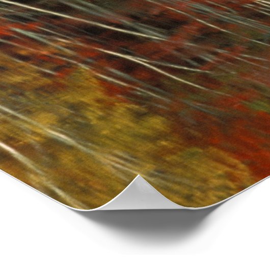 Herfst Foliage and Birch Reflections; Hiawatha Poster (Hoek)