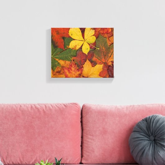 Herfst Foliage Canvas Afdruk (Insitu (Woonkamer))