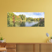 Herfst Foliage Central Park New York City Canvas Afdruk (Insitu (Woonkamer))