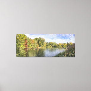 Herfst Foliage Central Park New York City Canvas Afdruk