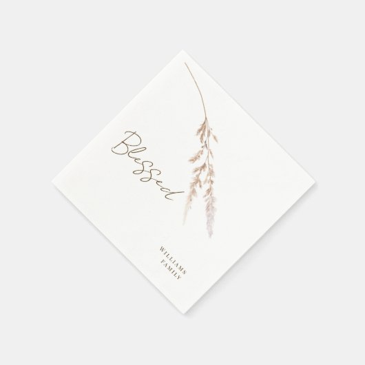 Herfst Foliage Custom Gezegend Cocktail Servet (Hoek)