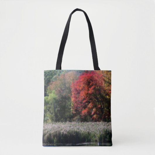 Herfst Foliage grenzend aan een Marsh Orton-effect Draagtas (Voorkant)
