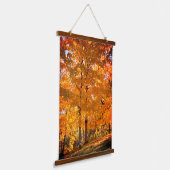 Herfst Foliage Hangend Wandkleed (Gebogen)