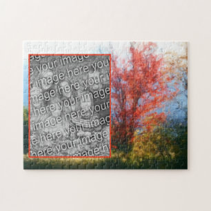 Herfst Foliage Natuur Schilderen Voeg uw foto toe Legpuzzel