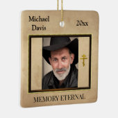 Herfst Foliage Orthodox Christelijk Funeral Keramisch Ornament (Rechts)