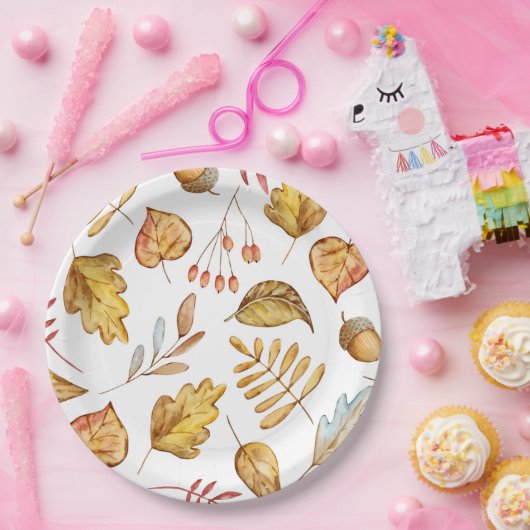 Herfst Foliage Paper Bord (Feest)