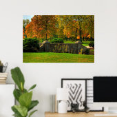 Herfst Foliage Poster (Thuiskantoor)