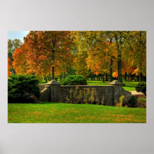 Herfst Foliage Poster (Voorkant)